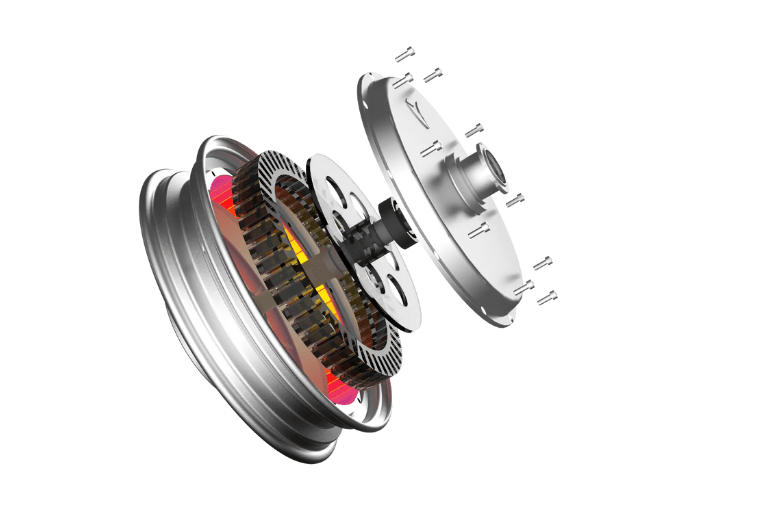 xe đạp điện yadea ifun động cơ hub độc quyền