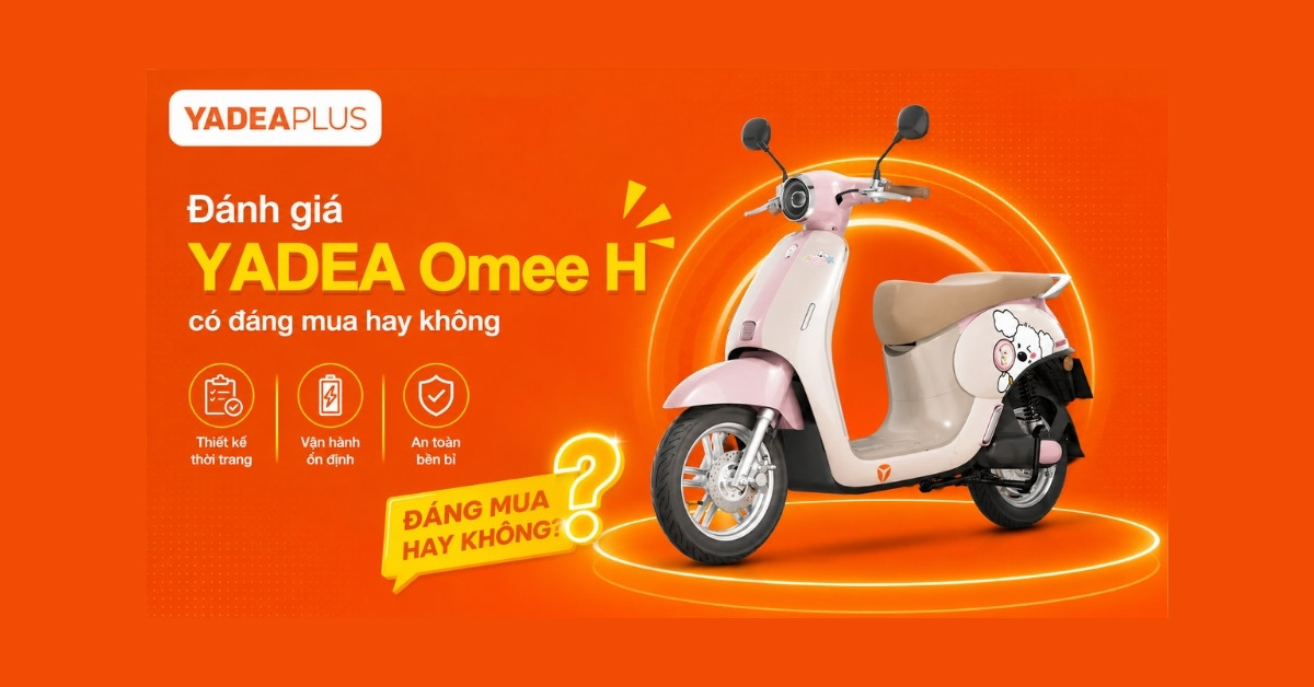 Đánh giá YADEA Omee H