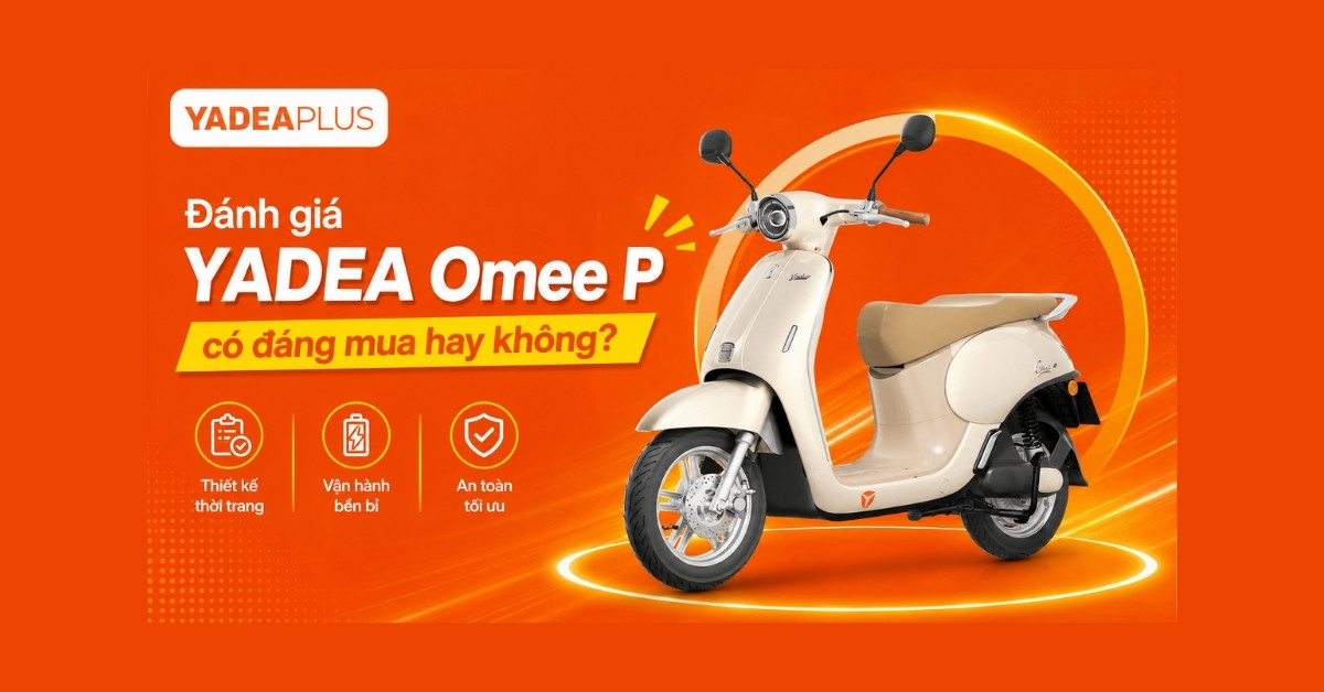 đánh giá YADEA omee p