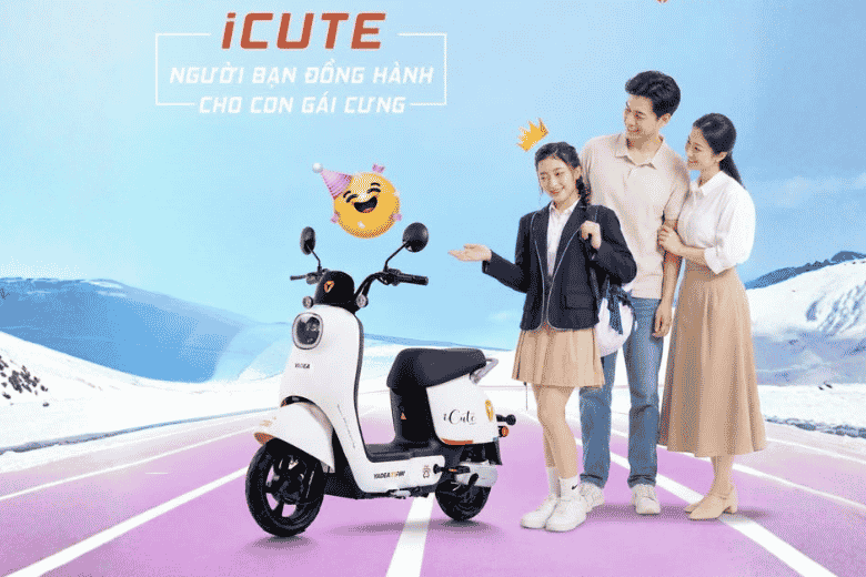 Xe điện YADEA iCute có phù hợp với học sinh nữ